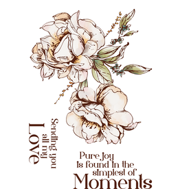 LDRS CREATIVE LDRS CREATIVE BILLOWING BLOSSOMS CLEAR STAMP SET