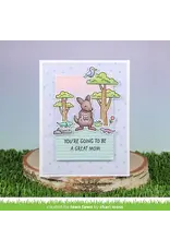 LAWN FAWN LAWN FAWN KANGA-RRIFIC BABY SENTIMENT ADD-ON CLEAR STAMP SET