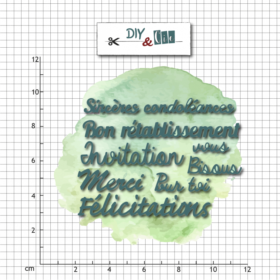 DIY & CIE DIY & CIE CARTERIE V2-2 DIE SET
