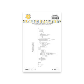 MES P'TITS CISEAUX MES P'TITS CISEAUX COLLECTION VERTICALITÉ SKYLINE NY DIE SET