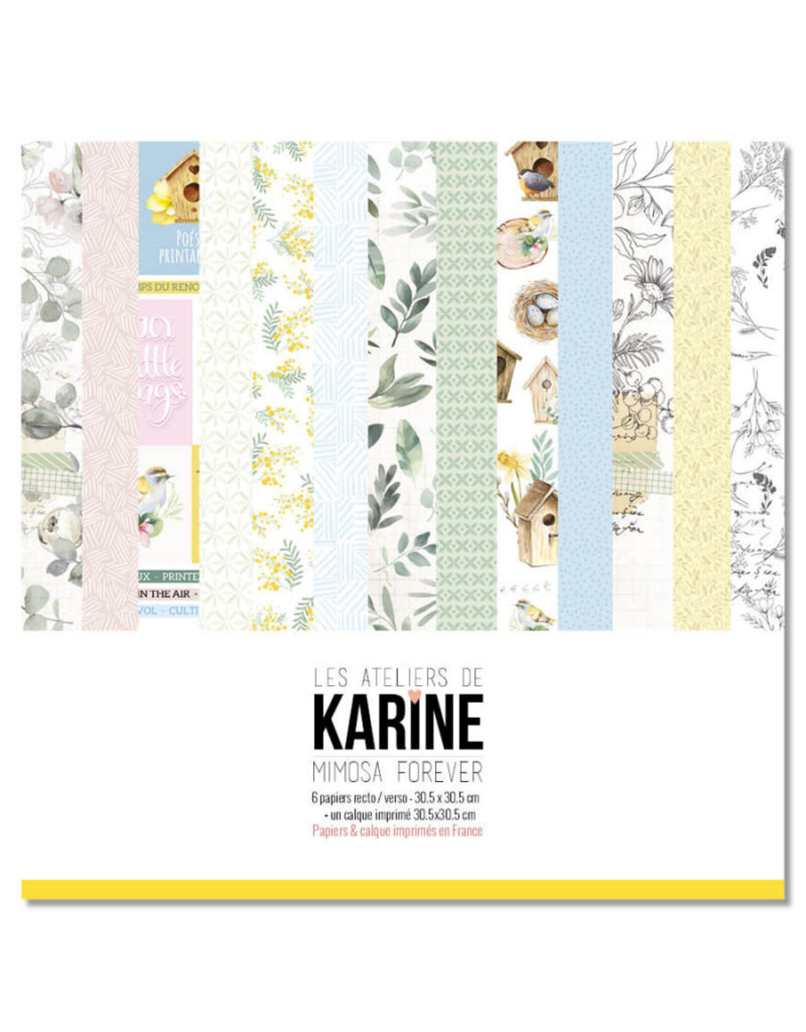 LES ATELIERS DE KARINE LES ATELIERS DE KARINE MIMOSA FOREVER 12x12 COLLECTION PACK