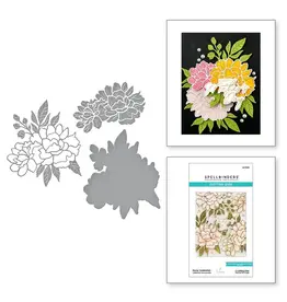 SPELLBINDERS SPELLBINDERS YANA SMAKULA PEONY CELEBRATION DIE SET