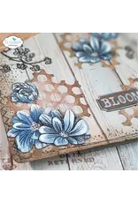 ELIZABETH CRAFT DESIGNS ELIZABETH CRAFT DESIGNS ART JOURNAL SPECIALS BY DEVID STITCHED BORDERS CLEAR STAMP SET