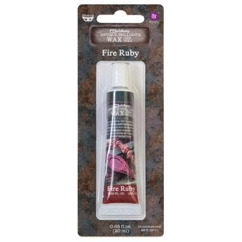 PRIMA PRIMA FINNABAIR ART ALCHEMY FIRE RUBY ANTIQUE BRILLIANCE WAX 20ML