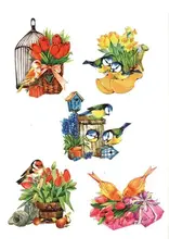 HEARTY CRAFTS HEARTY CRAFTS BIRDS & FLOWERS EASY 3D TOPPERS