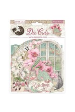STAMPERIA STAMPERIA ORCHIDS AND CATS CHIPBOARD DIE CUTS