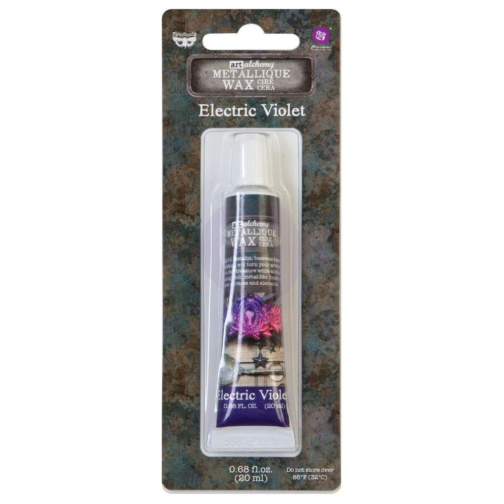 PRIMA PRIMA FINNABAIR ART ALCHEMY ELECTRIC VIOLET METALLIC WAX