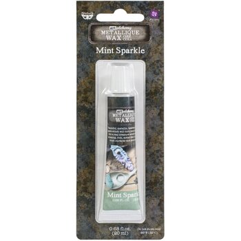 PRIMA PRIMA FINNABAIR ART ALCHEMY MINT SPARKLE METALLIC WAX 20ML