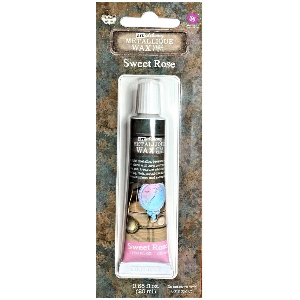 PRIMA PRIMA FINNABAIR ART ALCHEMY SWEET ROSE METALLIC WAX