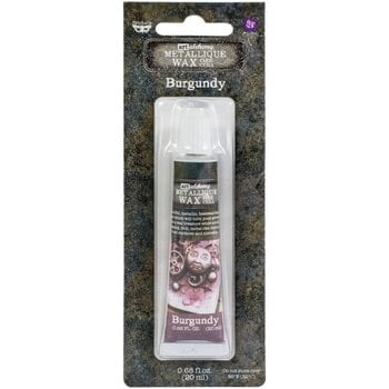 PRIMA PRIMA FINNABAIR ART ALCHEMY BURGUNDY METALLIC WAX