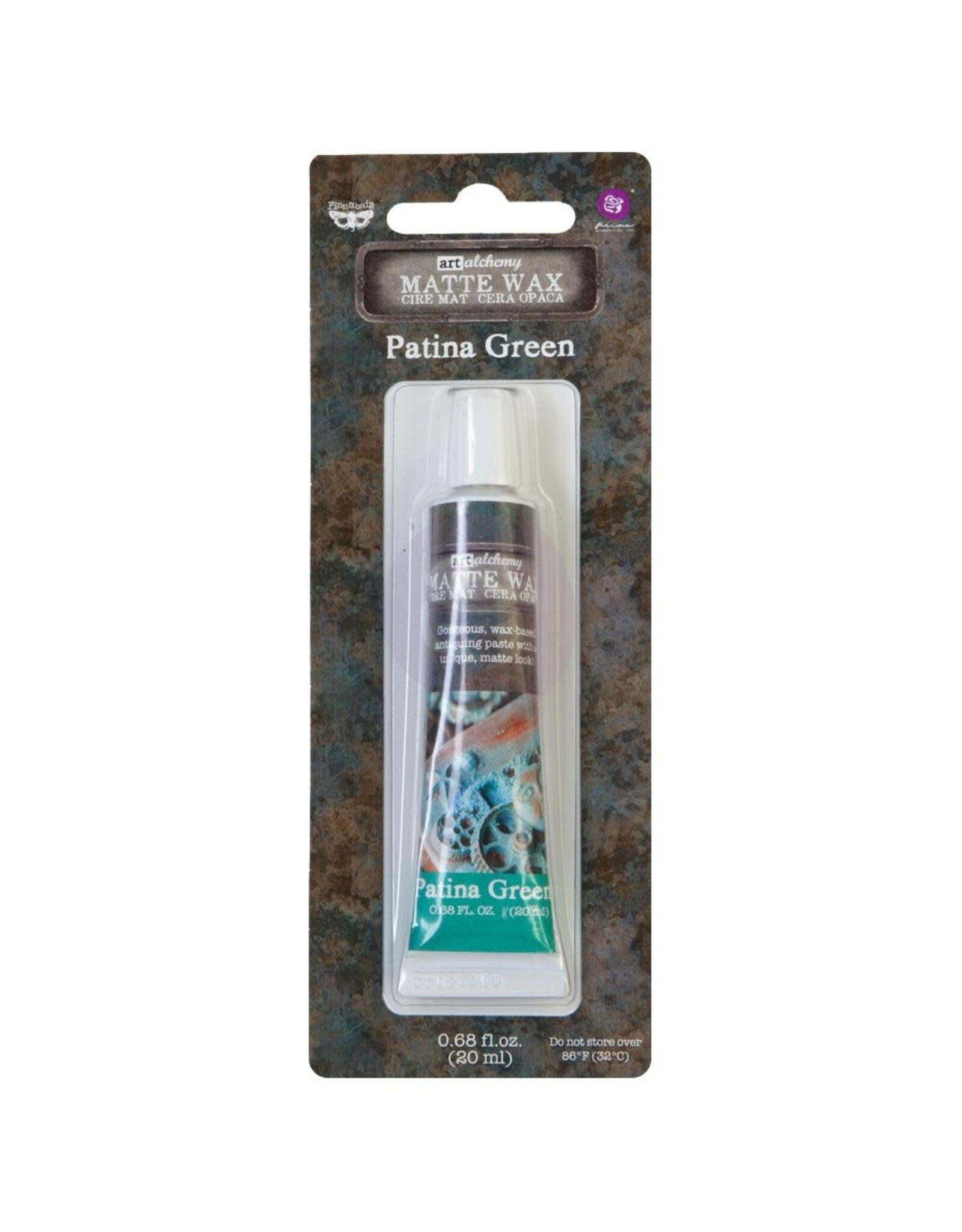 PRIMA PRIMA FINNABAIR ART ALCHEMY PATINA GREEN MATTE WAX