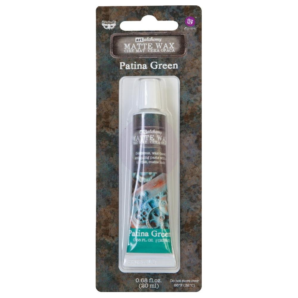 PRIMA PRIMA FINNABAIR ART ALCHEMY PATINA GREEN MATTE WAX