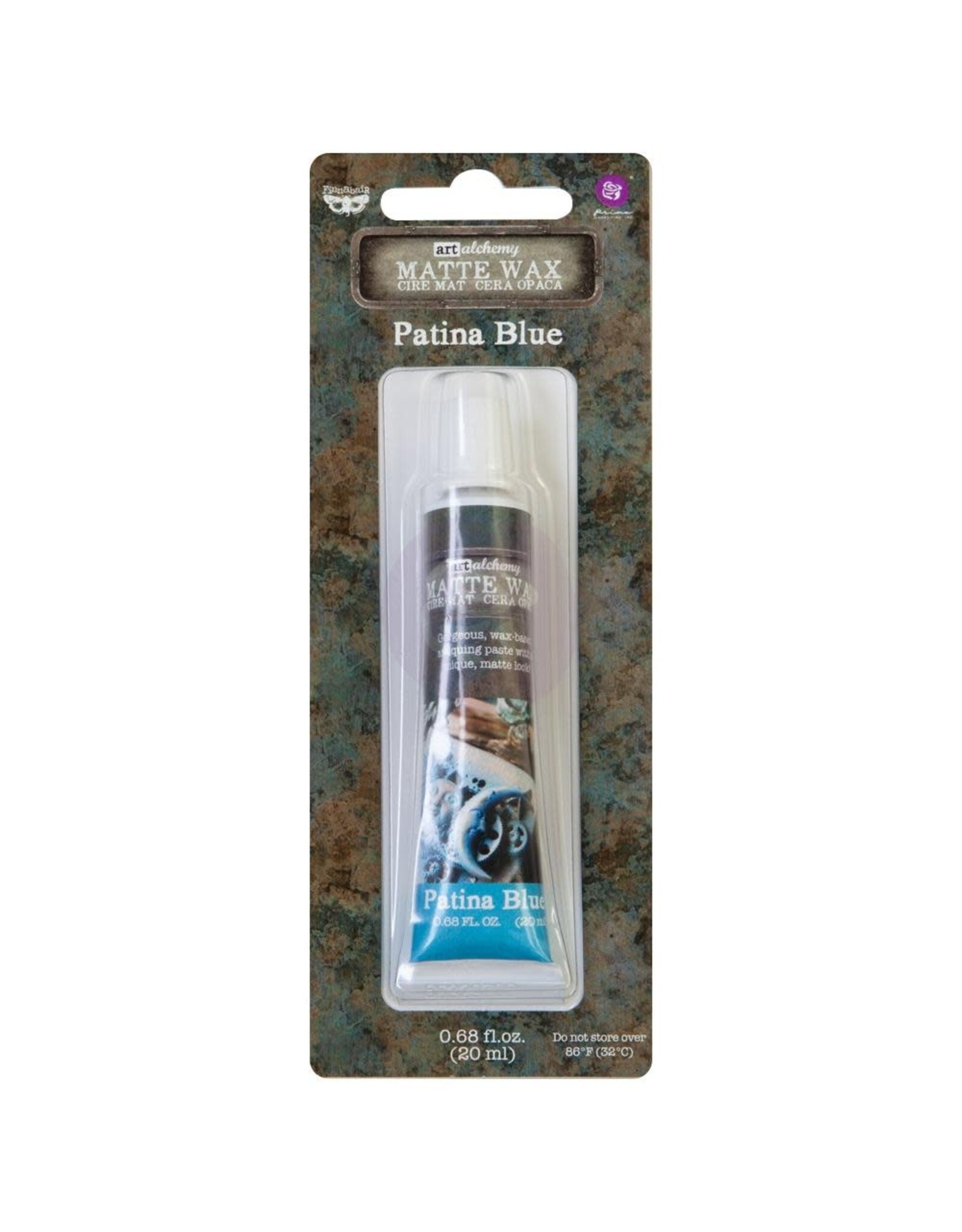 PRIMA PRIMA FINNABAIR ART ALCHEMY PATINA BLUE MATTE WAX