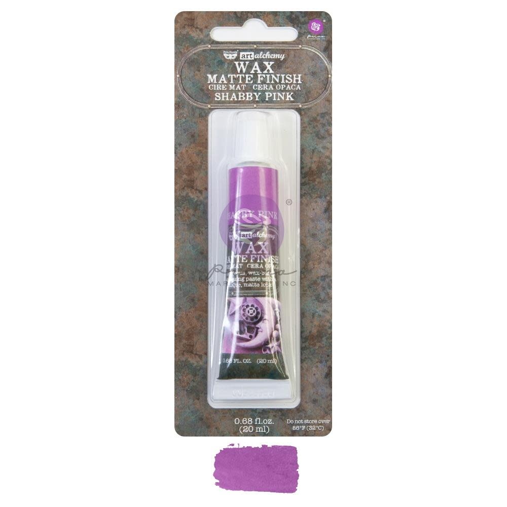 PRIMA PRIMA FINNABAIR ART ALCHEMY SHABBY PINK MATTE WAX