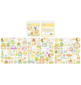 DOODLEBUG DESIGNS DOODLEBUG DESIGN BUNNY HOP ODDS & ENDS DIE CUTS 146/PK