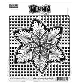 RANGER DYLUSIONS WICKERLICIOUS 8.5x7 CLING STAMP SET
