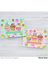 PRETTY PINK POSH PRETTY PINK POSH BIRTHDAY CUPCAKES COORDINATING DIE SET