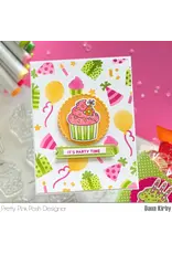 PRETTY PINK POSH PRETTY PINK POSH BIRTHDAY CUPCAKES COORDINATING DIE SET
