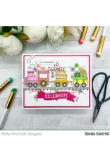 PRETTY PINK POSH PRETTY PINK POSH BIRTHDAY TRAIN COORDINATING DIE SET