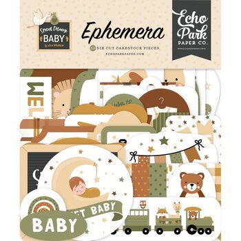 ECHO PARK PAPER ECHO PARK LORI WHITLOCK SPECIAL DELIVERY: BABY EPHEMERA 33/PK