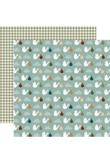 ECHO PARK PAPER ECHO PARK LORI WHITLOCK SPECIAL DELIVERY: BABY BOY WELCOME STORKS 12x12 CARDSTOCK