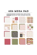 ECHO PARK PAPER ECHO PARK LORI WHITLOCK SPECIAL DELIVERY: BABY GIRL 6x6 MEGA PAPER PAD 48 SHEETS