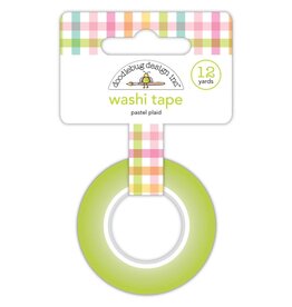 DOODLEBUG DESIGNS DOODLEBUG DESIGN PASTEL PLAID WASHI 12YD