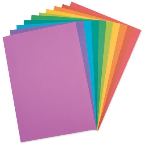 SIZZIX SIZZIX SURFACEZ ASSORTED COLORS JEWEL COLLECTION REVEALZ SANDABLE A6 CARDSTOCK 40 SHEETS