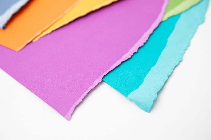 SIZZIX SIZZIX SURFACEZ ASSORTED COLORS JEWEL COLLECTION REVEALZ SANDABLE A6 CARDSTOCK 40 SHEETS