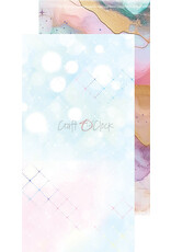 CRAFT O'CLOCK CRAFT O'CLOCK UNICORN SWEET BASIC PAPERS  SET 6x12  COLLECTION PACK 18 SHEETS