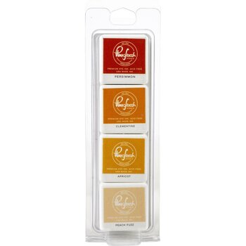 PINKFRESH PINKFRESH STUDIO INDIAN SUMMER PREMIUM DYE CUBE INK PADS 4/PK