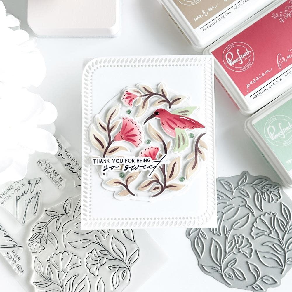 PINKFRESH PINKFRESH STUDIO PURE JOY CLEAR STAMP SET