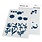 PINKFRESH PINKFRESH STUDIO SWEET BLOSSOMS STENCIL SET 2/PK