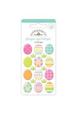 DOODLEBUG DESIGN DOODLEBUG DESIGN COLORED EGGS SHAPE SPRINKLES