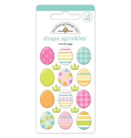 DOODLEBUG DESIGN DOODLEBUG DESIGN COLORED EGGS SHAPE SPRINKLES