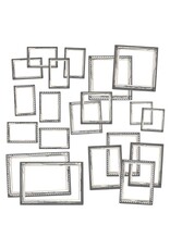 49 AND MARKET 49 AND MARKET COLOR SWATCH CHARCOAL FRAME SET 20 PIECES