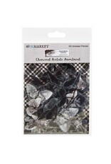 49 AND MARKET 49 AND MARKET COLOR SWATCH CHARCOAL ACETATE ASSORTMENT 58 PIECES
