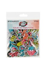 49 AND MARKET 49 AND MARKET KALEIDOSCOPE CHIPBOARD SET 53 PIECES