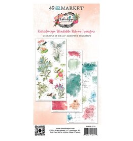 49 AND MARKET 49 AND MARKET KALEIDOSCOPE BLENDABLE 6x12 RUB-ON TRANSFER SET 3/PK