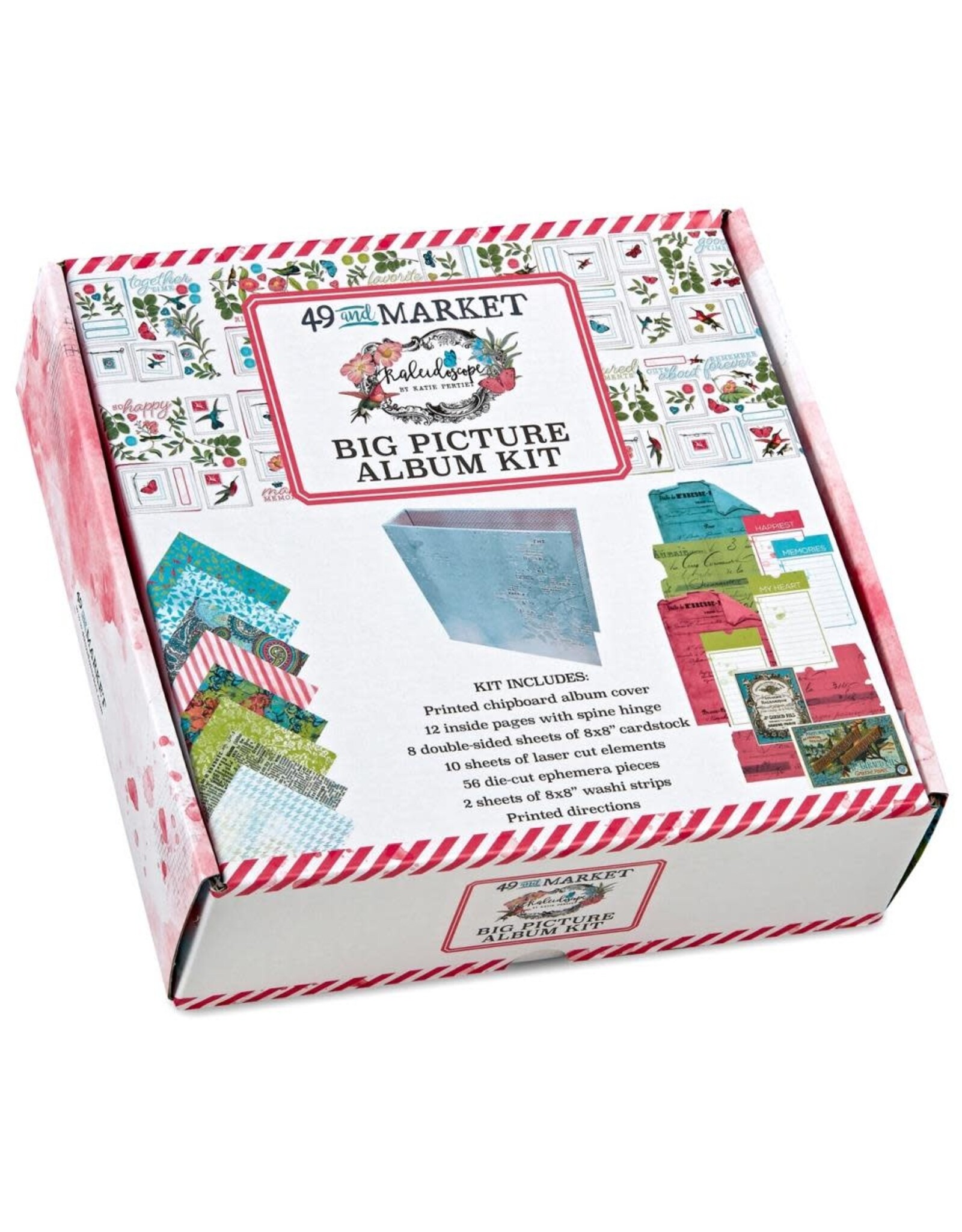 49 AND MARKET 49 AND MARKET KALEIDOSCOPE BIG PICTURE ALBUM KIT