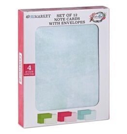 49 AND MARKET 49 AND MARKET KALEIDOSCOPE NOTE CARDS WITH ENVELOPES A2 CARD SET