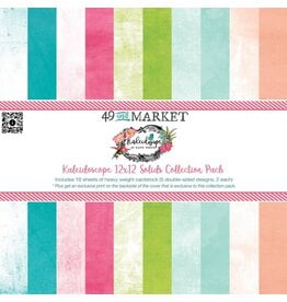 49 AND MARKET 49 AND MARKET KALEIDOSCOPE SOLIDS 12x12 COLLECTION PACK