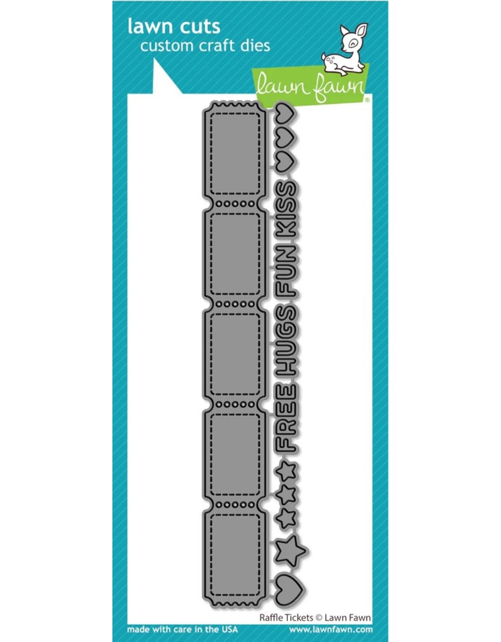 LAWN FAWN LAWN FAWN RAFFLE TICKETS DIE SET