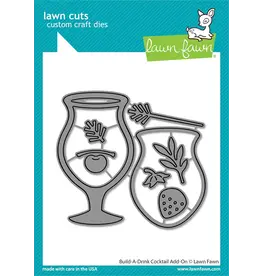 LAWN FAWN LAWN FAWN BUILD-A-DRINK COCKTAIL ADD-ON DIE SET