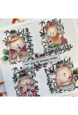 CHOU & FLOWERS CHOU & FLOWERS COLLECTION SOLEIL LEVANT DOUDOU SUMO CLEAR STAMP
