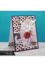 PAPER ROSE PAPER ROSE DIE SET STITCHED OVALS