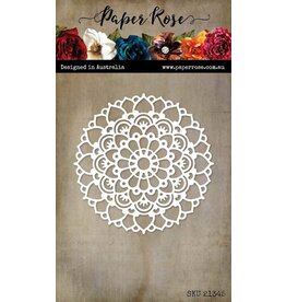 PAPER ROSE PAPER ROSE MANDALA FLOWER METAL DIE