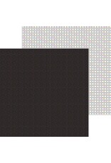 DOODLEBUG DESIGN DOODLEBUG DESIGN HELLO AGAIN DAINTY DOTS 12x12 DOUBLE SIDED CARDSTOCK