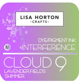 LISA HORTON CRAFTS LISA HORTON CRAFTS CLOUD 9 INTERFERENCE DYE/PIGMENT INK - LAVENDER FIELDS SHIMMER