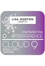 LISA HORTON CRAFTS LISA HORTON CRAFTS CLOUD 9 INTERFERENCE DYE/PIGMENT INK - REGAL GREY SHIMMER